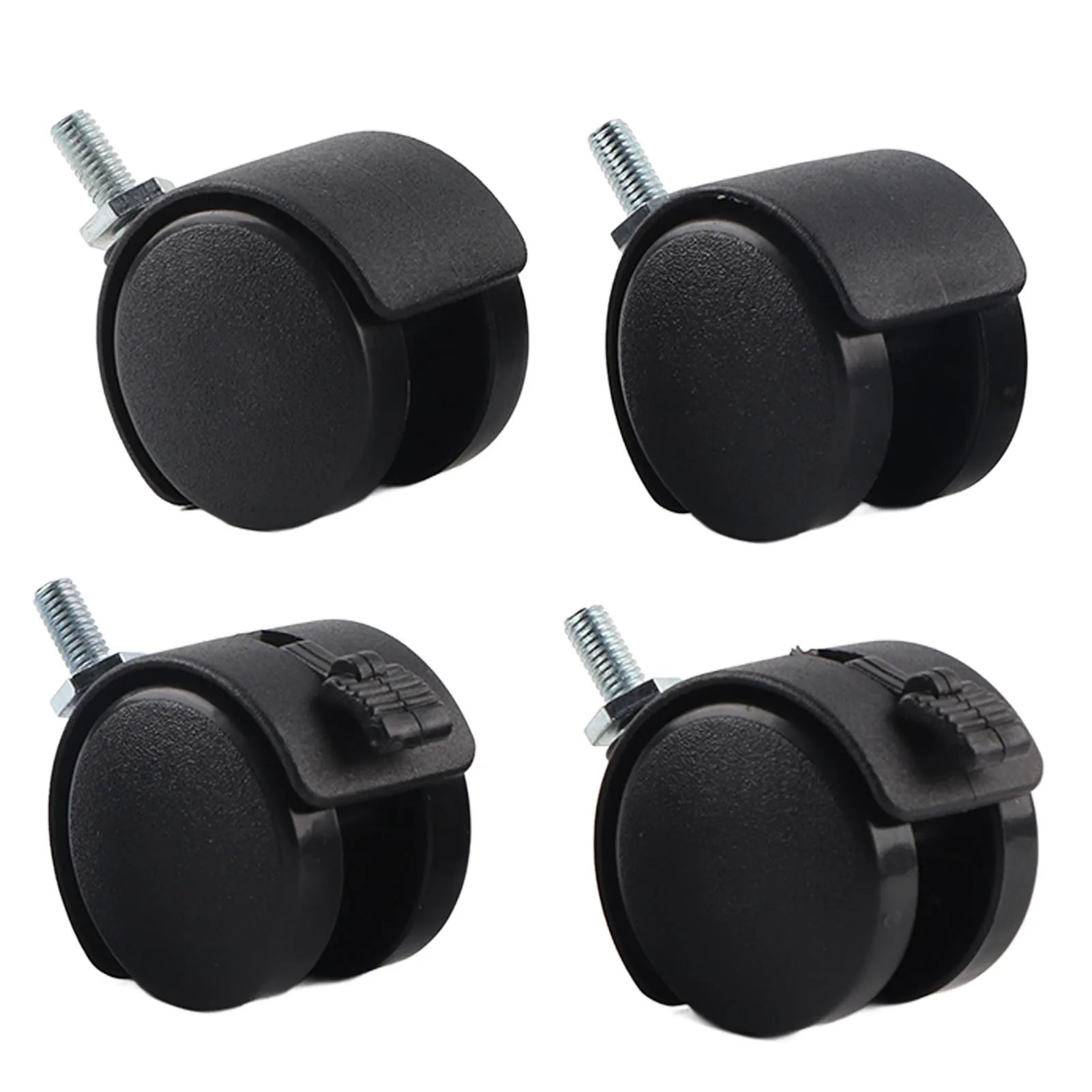 4 PCS Roda Universal Mesa de Centro Ajustável Acessórios de Mesa de Computador