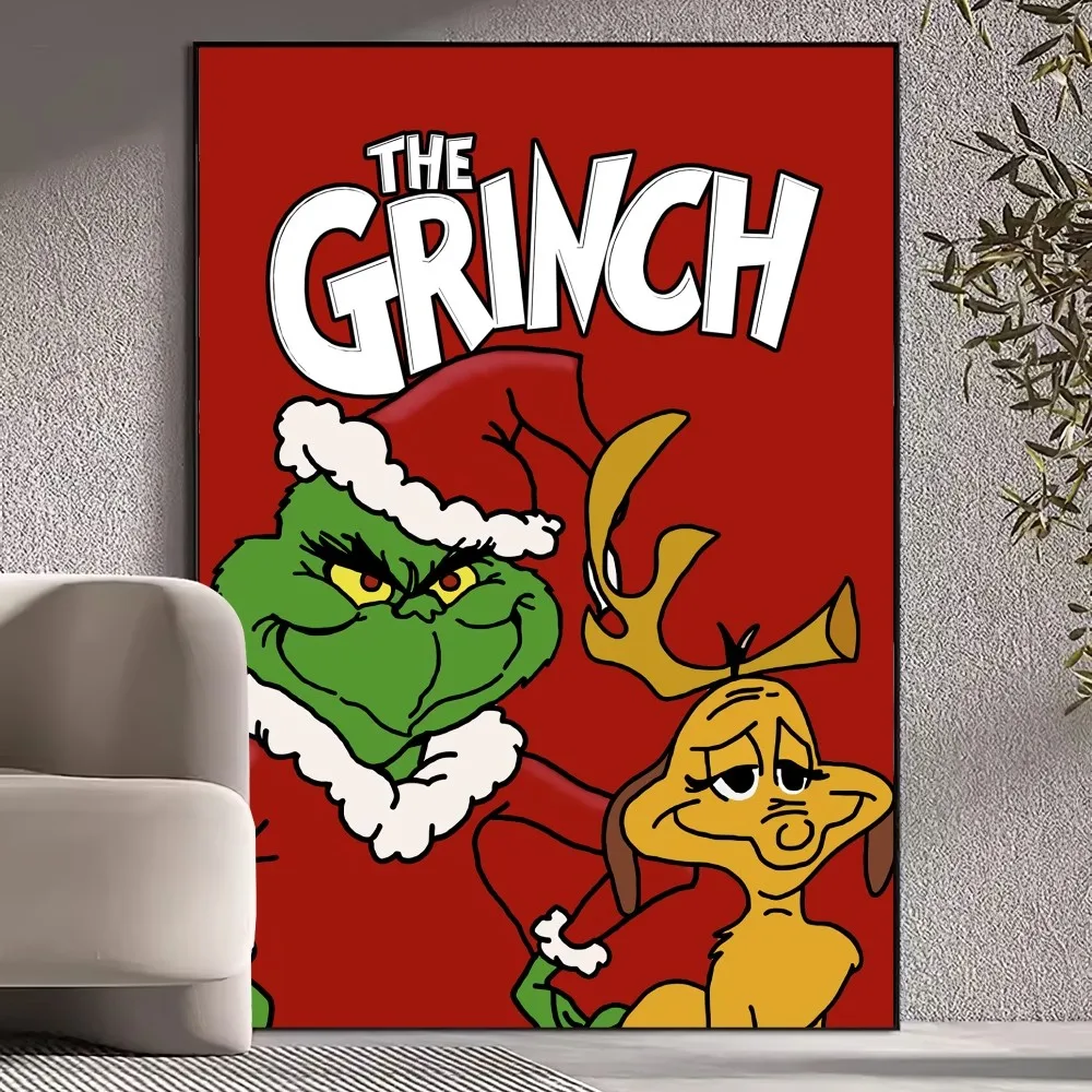 BiliBili Grinchs Christmas Monster Poster Prints Wall Pictures Living Room Home Decoration