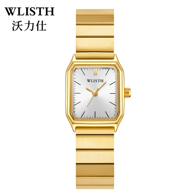 

Женские роскошные кварцевые наручные часы с ремешком из нержавеющей стали, модные женские часы, водонепроницаемые, Montre Femme Relogio