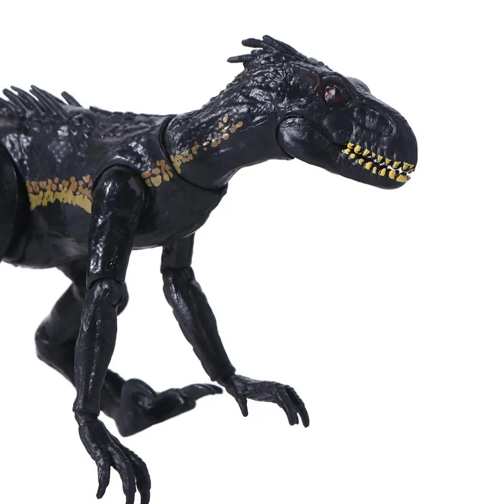 Jurassic World Indominus Animal modelo articulación estatua móvil dinosaurio figuras de animales simulación mandíbula móvil