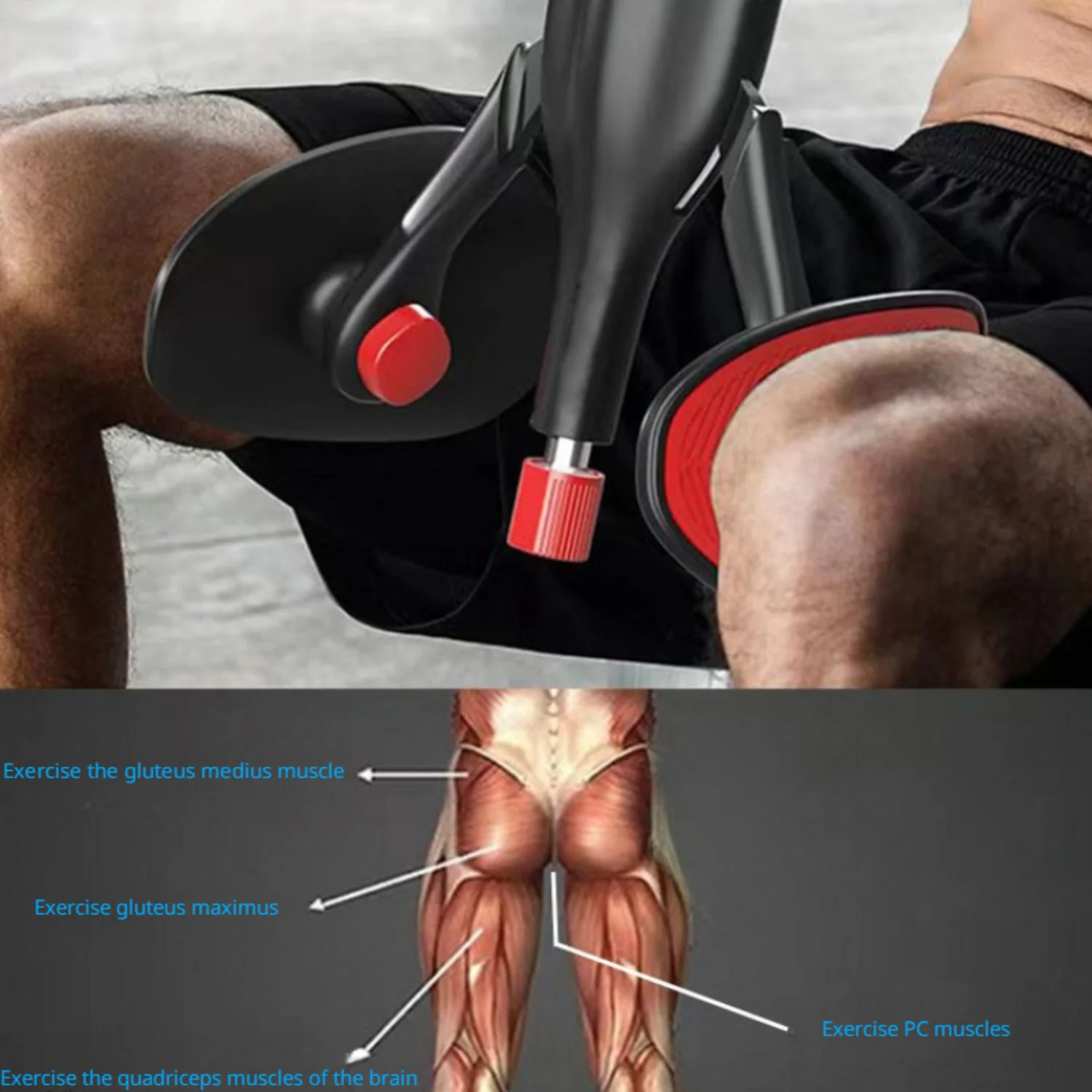 

Leg Muscle Trainer, Pelvic Floor Exercise Device - Strengthen Lower Body, Improve Core Strength - 1pc