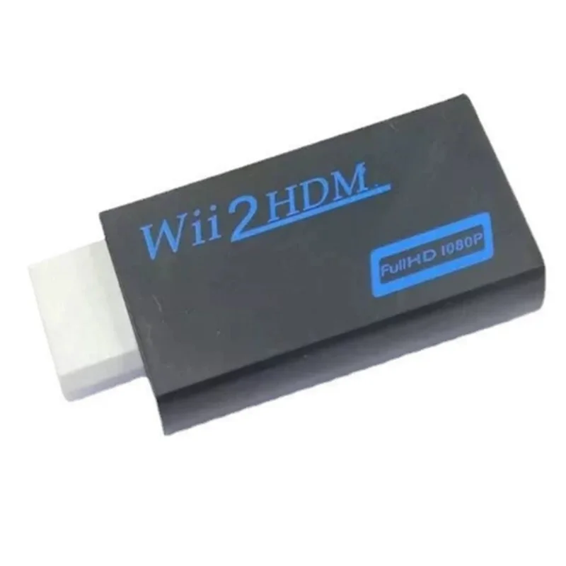 【2025 NEWLY】-Compatible Adapter Converter Support Full HD Wii To For PC HDTV Monitor Audio