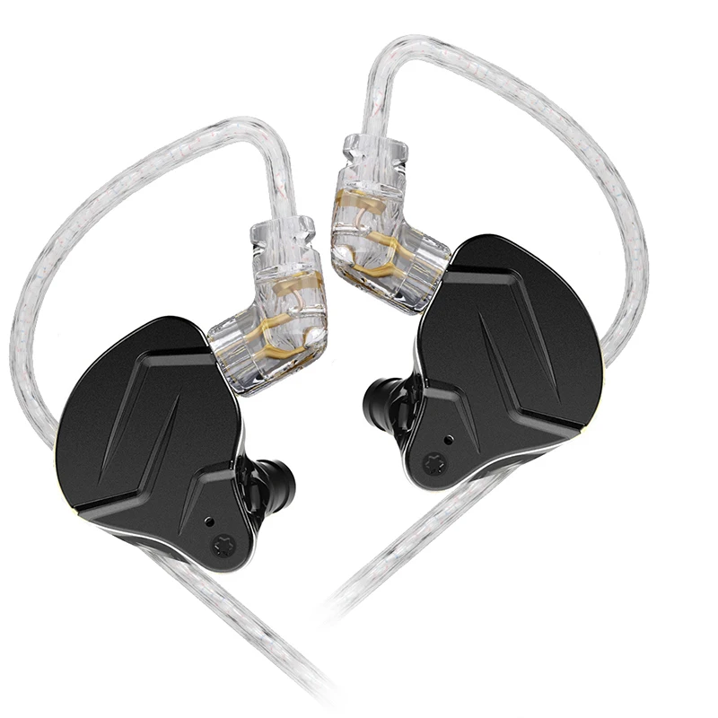 Kz Zsn Pro X Metal Koptelefoon 1BA + 1DD Hybride Technologie Hifi Oordopjes In Ear Monitor Hoofdtelefoon Sport Noise Cancelling headset