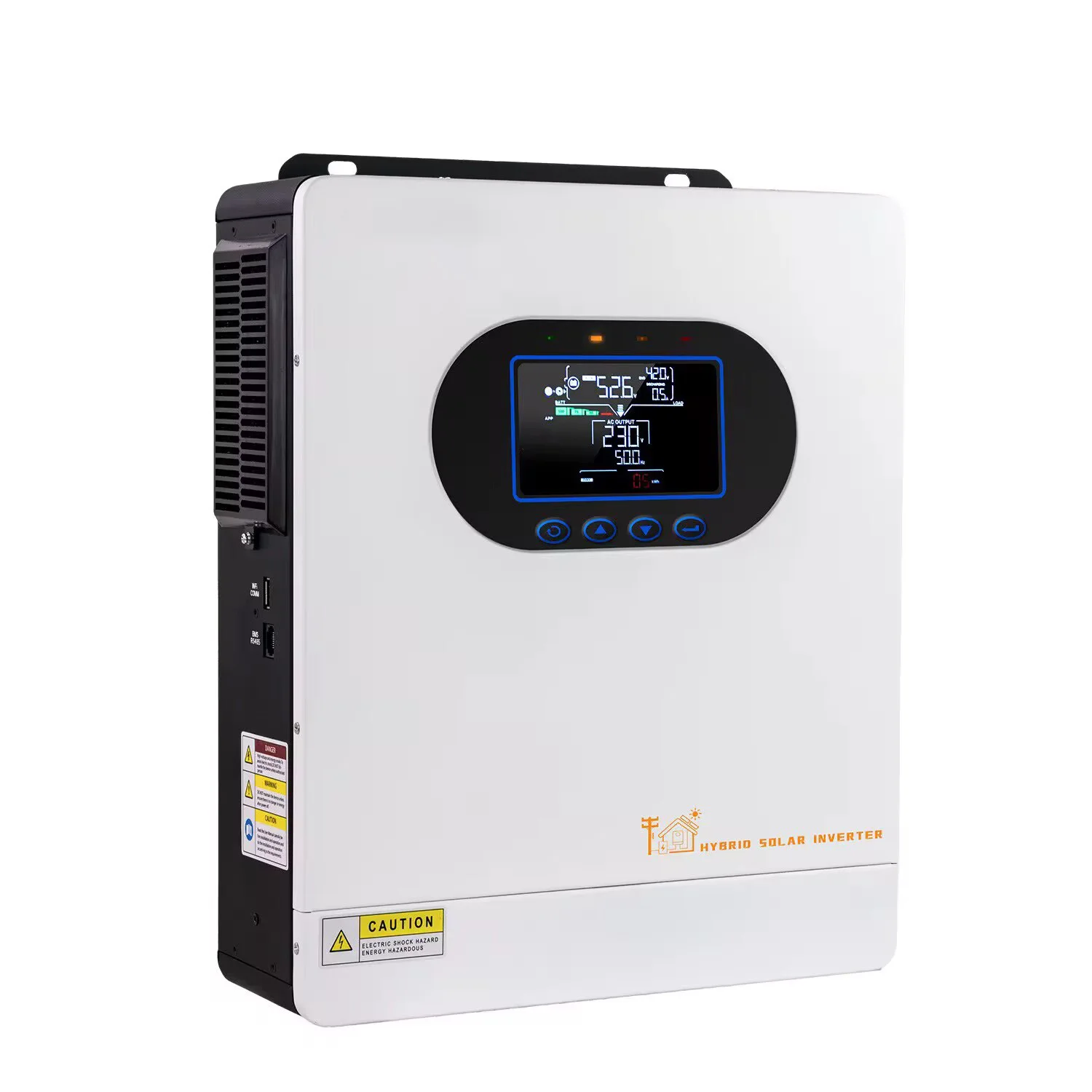 Hybrid solar inverter 6.2KW 48V Single phase WIFI MPPT Solar charge controller 120A PV inverter Pure sine wave off grid inverter - view 2