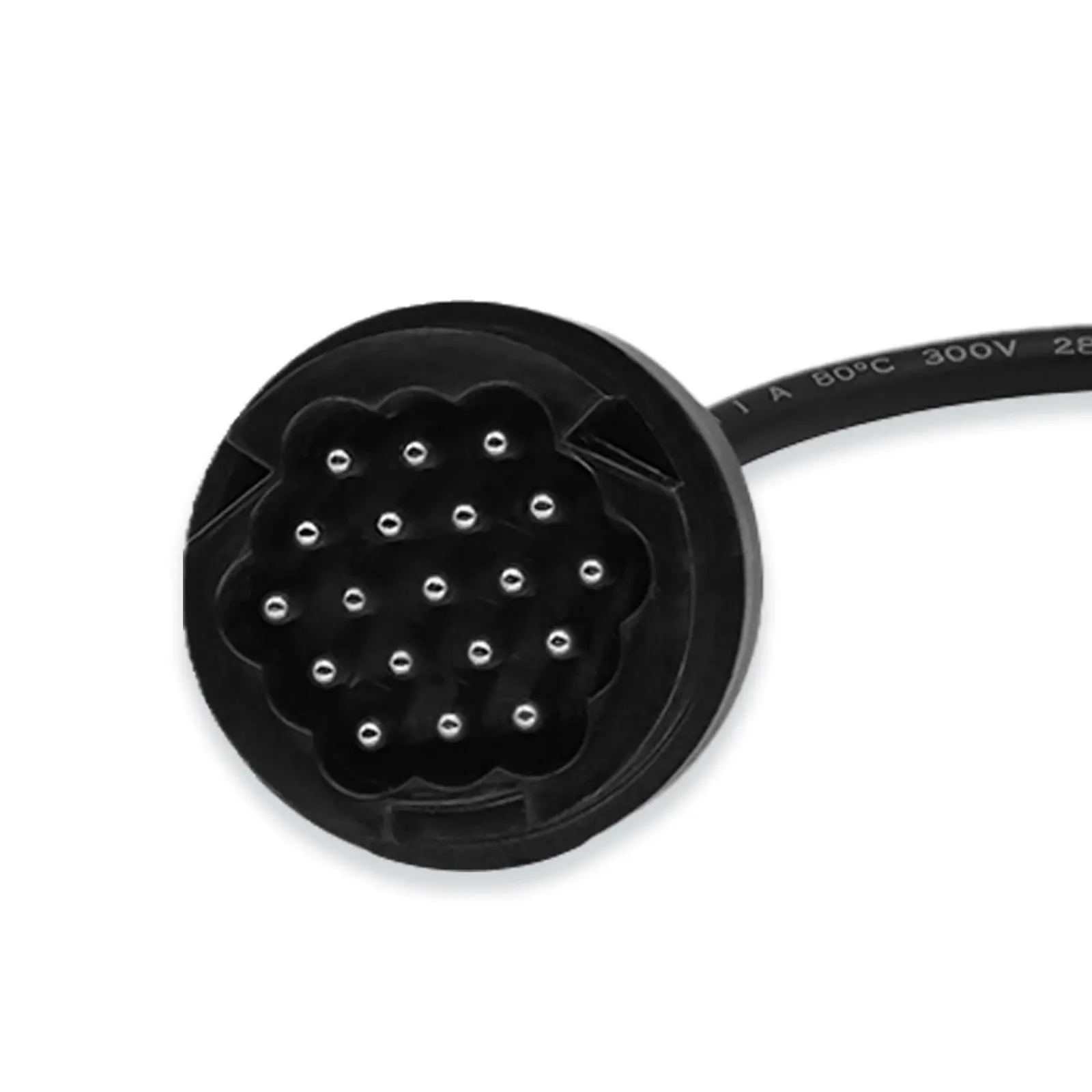 Для Porsche 911 Boxster Cayman Cayenne Macan Panamera 19-контактный диагностический кабель OBD2 19-контактный до 16-контактный диагностический соединительный кабель OBD2