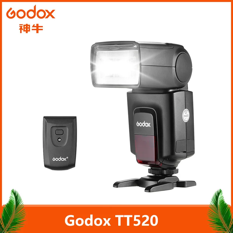 

Godox TT520 Camera Flash Applicable to Canon Nikon Universal Release Machine Top Flashlight