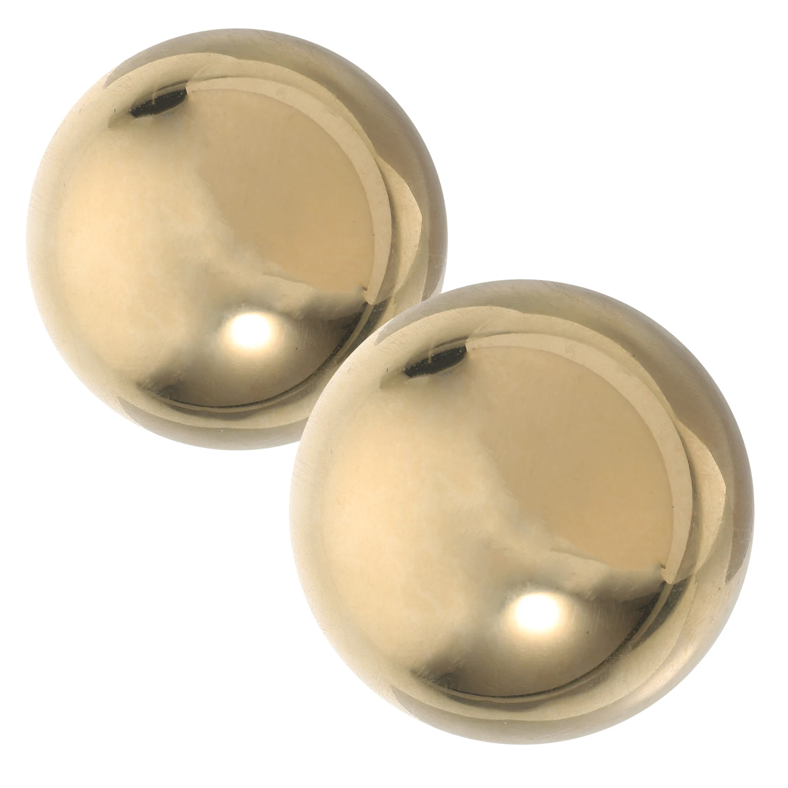 

2pcs 40mm Brass Fitness Hand Exercise Ball for Hand Muscle Strengthener Therapy Mirror Sphere Adult Exerciser