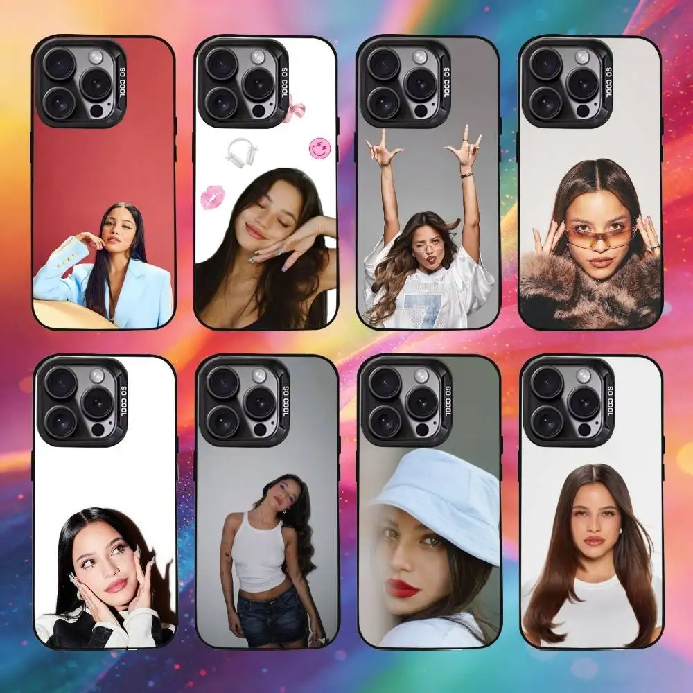 

Singe E-Emilia Mernes-s Phone Case For iPhone17, 16,15,14,13,12 Pro Max Black Candy Matte Shockproof Cover