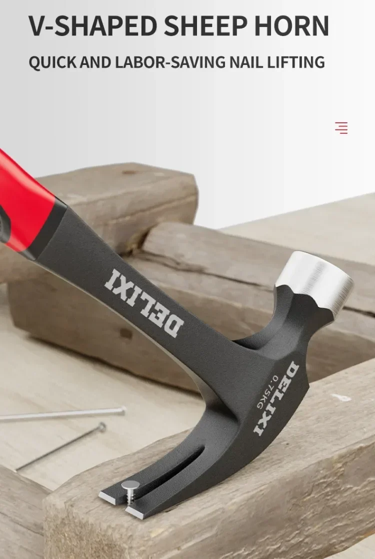 Multifunktion aler Klauen hammer profession elle Holz bearbeitung spezielle Mini integrierte Nagel hammer tragbare Haushalts handwerkzeuge Zubehör – Detail 5