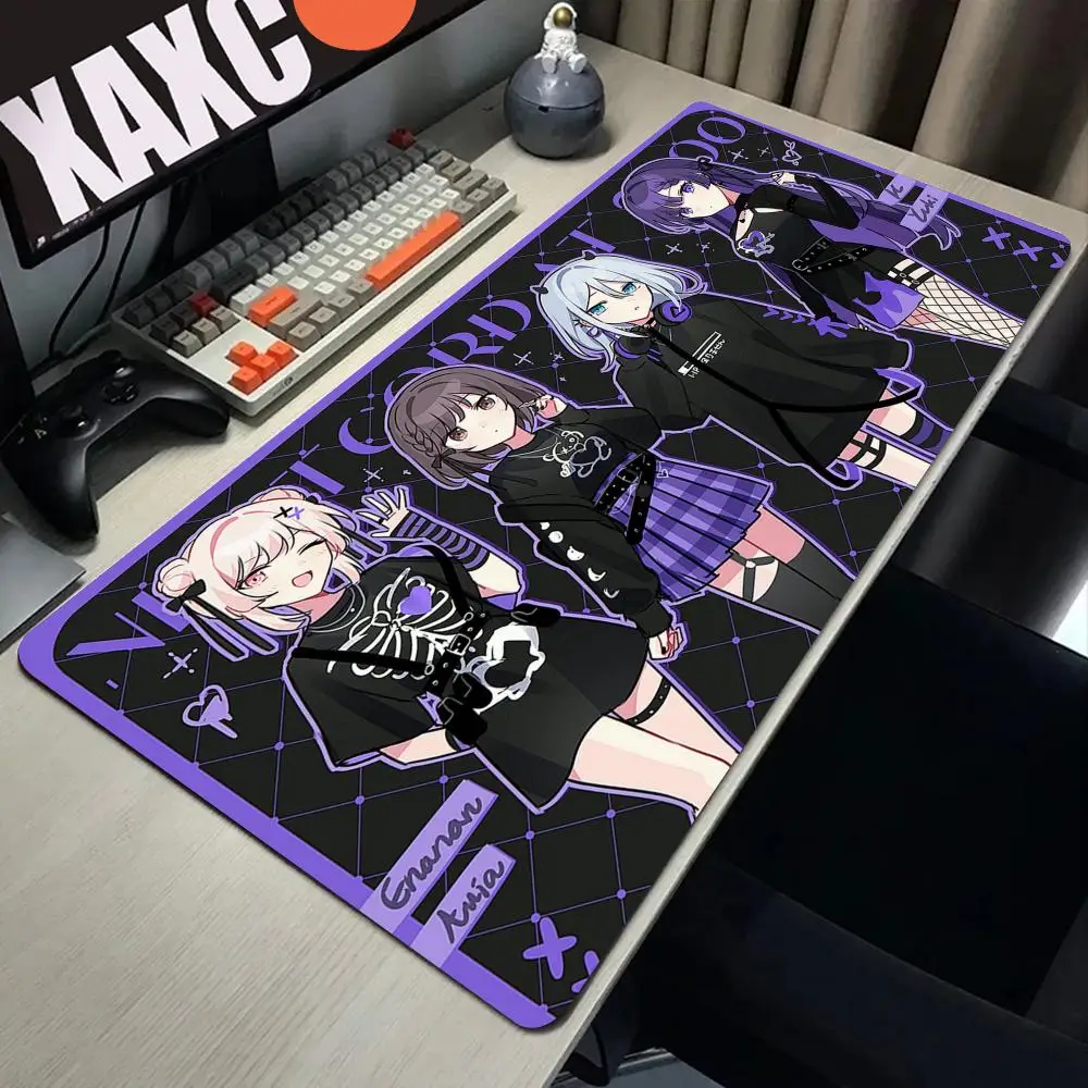 

Project Sekai Colorful Stage Nightcord Mouse Pad PJSK Keyboard Pad Kawaii Mousepad Anime Girl Desktop Protector Mat Large Carpet