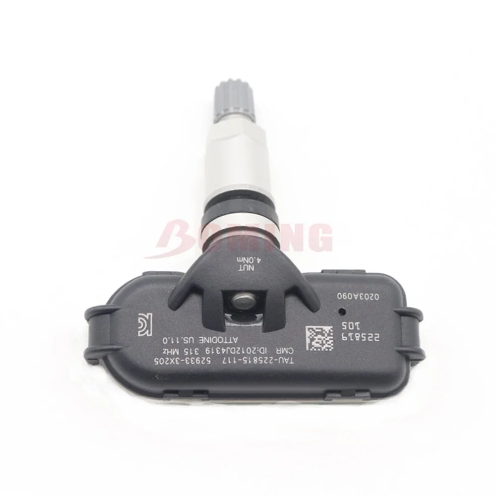 52933-3X205 Car TPMS Tire Pressure Monitoring Sensor For Hyundai Elantra For Kia Forte 2012-2024 315MHz 52933-A7000 529333X205