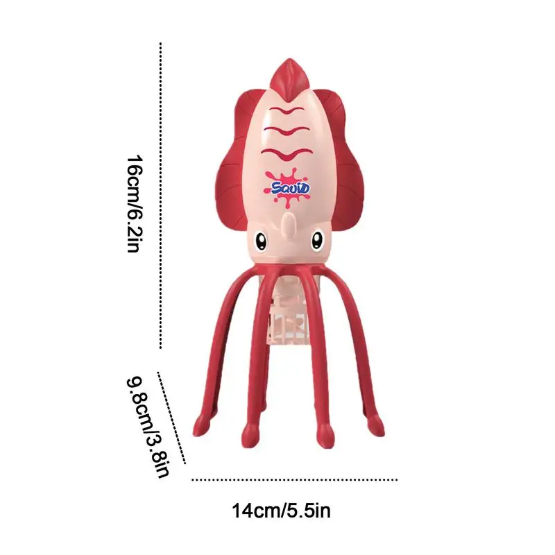 Ozean Bad Spielzeug realistische elektrische Tintenfisch Dusche Bad Spielzeug interaktive Sommer Bad Spielzeug für Kinder schwimmende Wasser Spielzeug Tintenfisch Pool zu