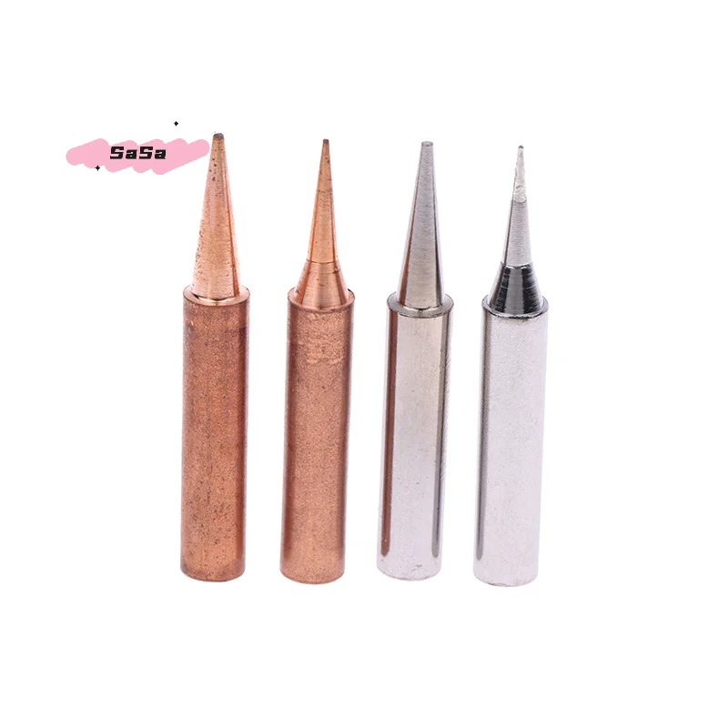 ชุดหัวแร้งบัดกรี 5 ชิ้น ปราศจากสารตะกั่ว ทำจากทองแดงบริสุทธิ์ 900M-T-B อุปกรณ์เสริมสำหรับสถานีบัดกรี