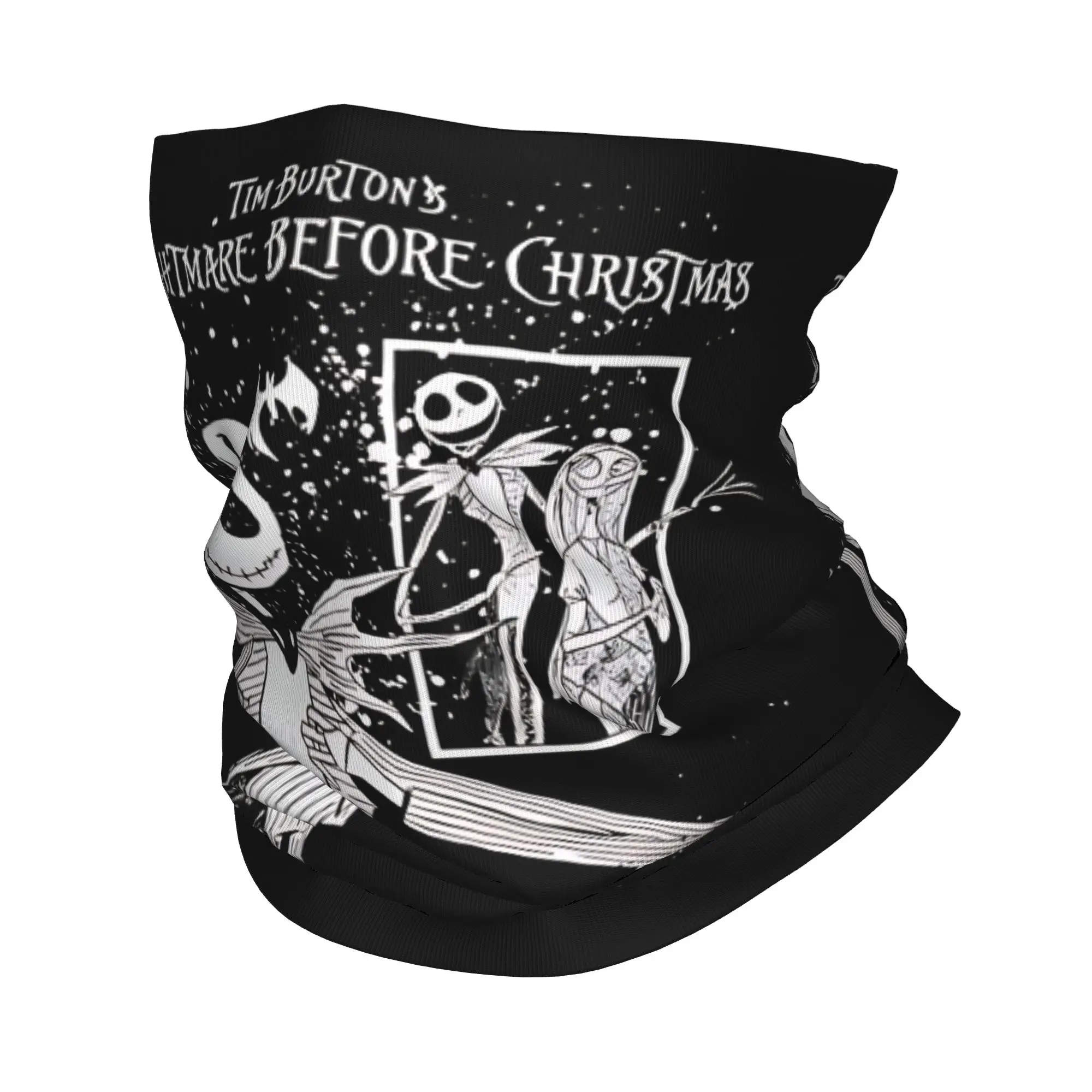 

Кошмар перед Рождеством Джек Скеллингтон череп бандана на шею маска шарф многофункциональная Балаклава для взрослых ветрозащитная