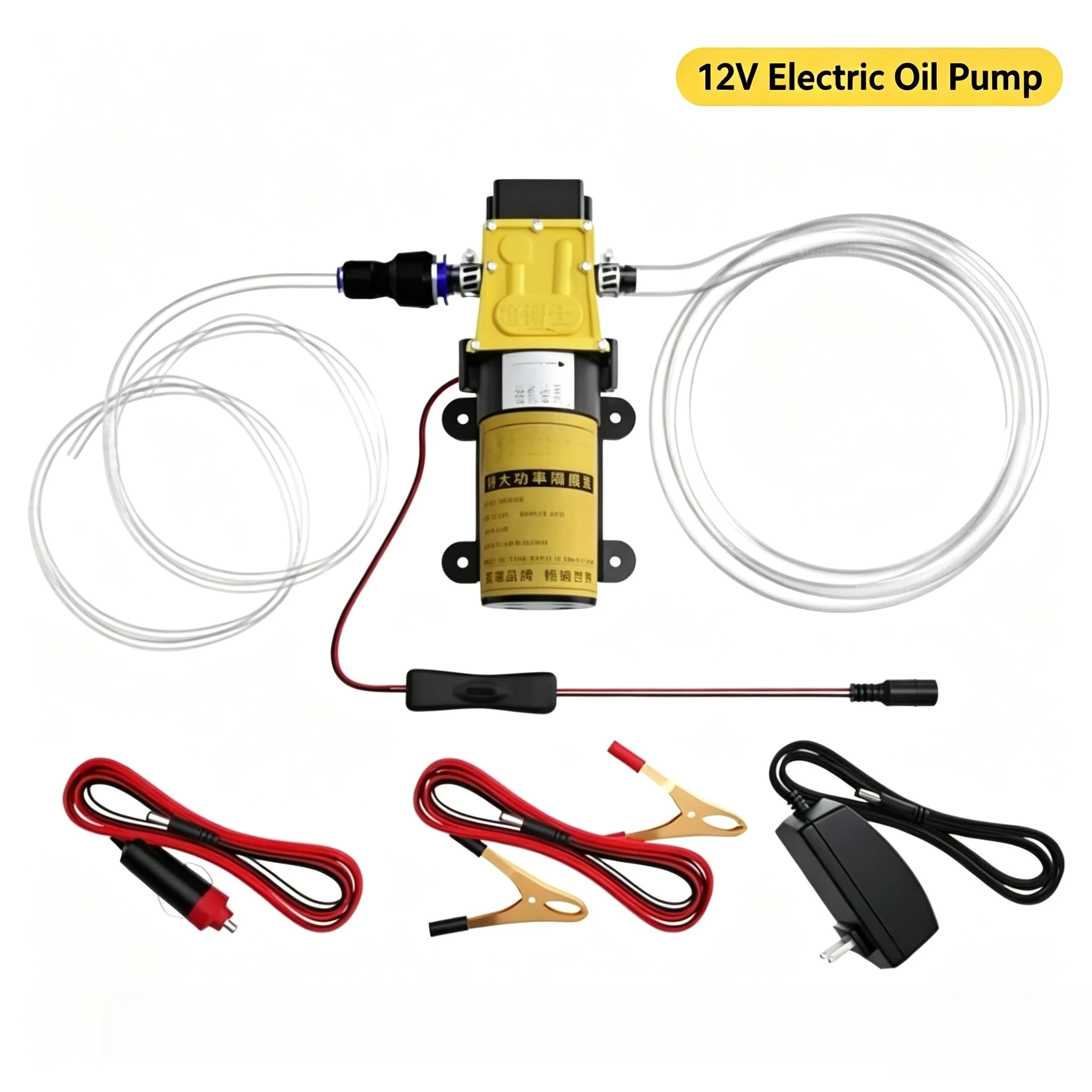 Portable Manual Oil Extractor Pump Self Service Fluid Suction Pump Vehicle Engine Oil Change Transfer Equipment