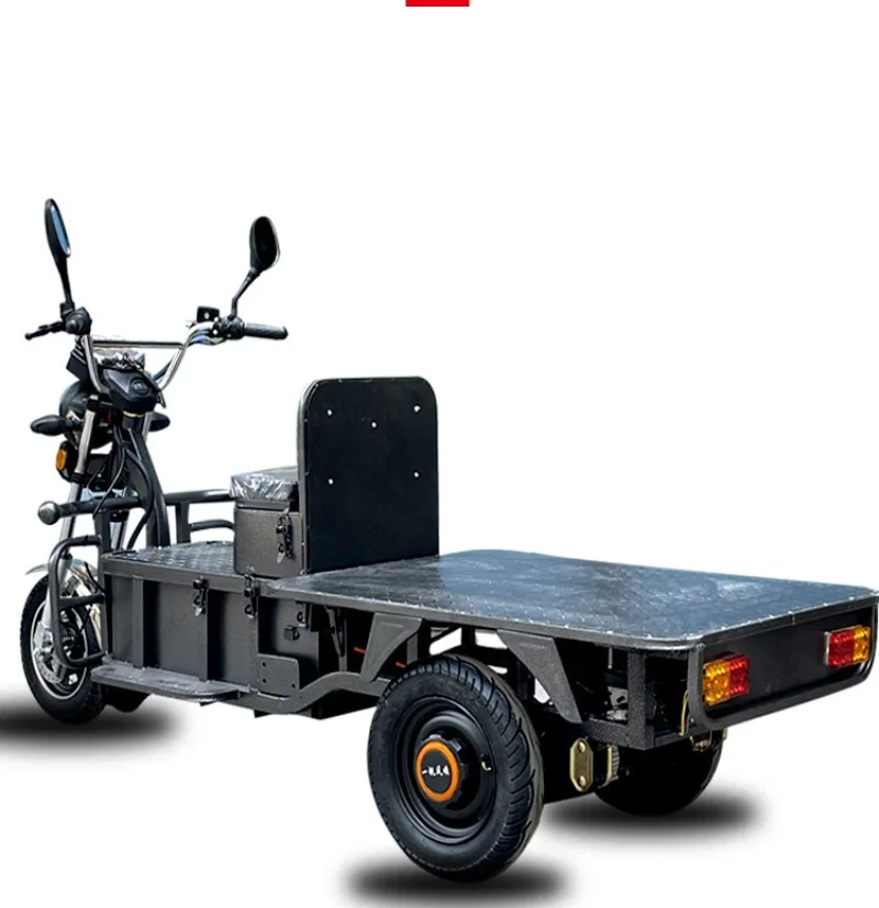 

Electric tricycle pulling cargo load king electric vehicle household 72V lithium electricity for farm pasture transport factory