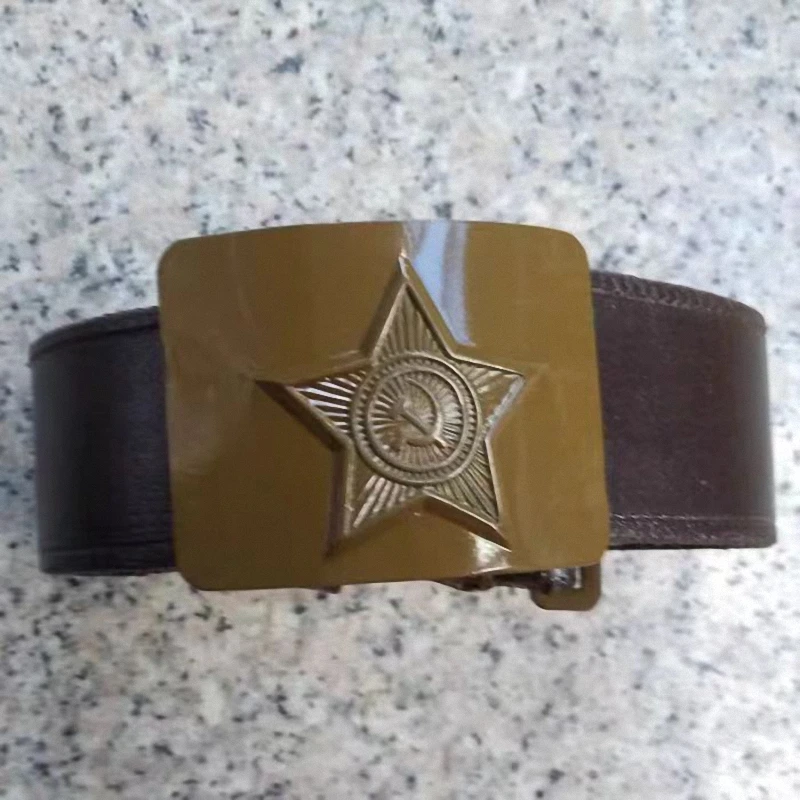 Russia USSR Badge Medal Vintage Soviet Union Classics Retro Pins Badge Army Souvenir Collection Field Army Buckle Military Belt