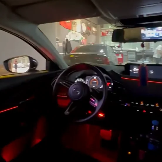 

High-Quality LED Ambient Lighting for Mazda CX-30 - Interior Car Atmosphere Light with Color-Changing Modes & Compact SUV Fit