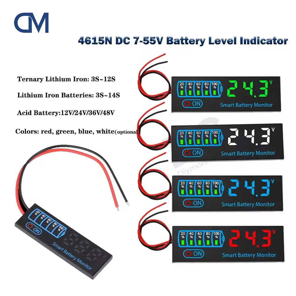 DC7-55V Battery Lev…