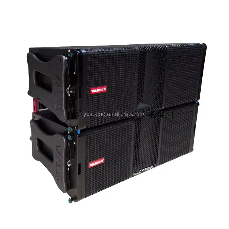 WMWMNU LA-6 Dual 12 Inch Professional DJ Sound System 800W Active & Passive Line Array Speaker Equitment