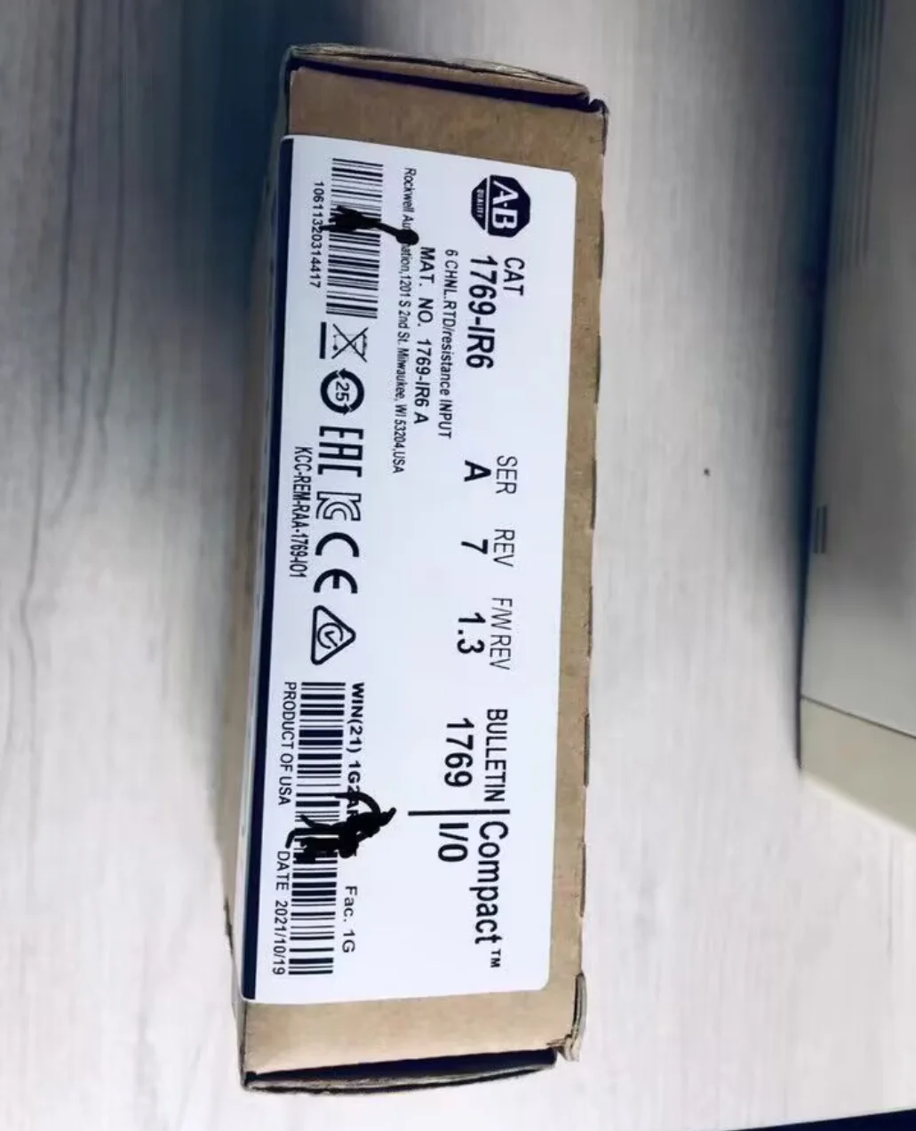 1Pc Nieuwe Ab 1769-IR6 1769IR6 Een In Doos Merk