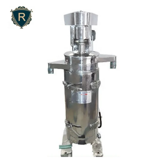 High speed tubular bowl centrifuge separator machine