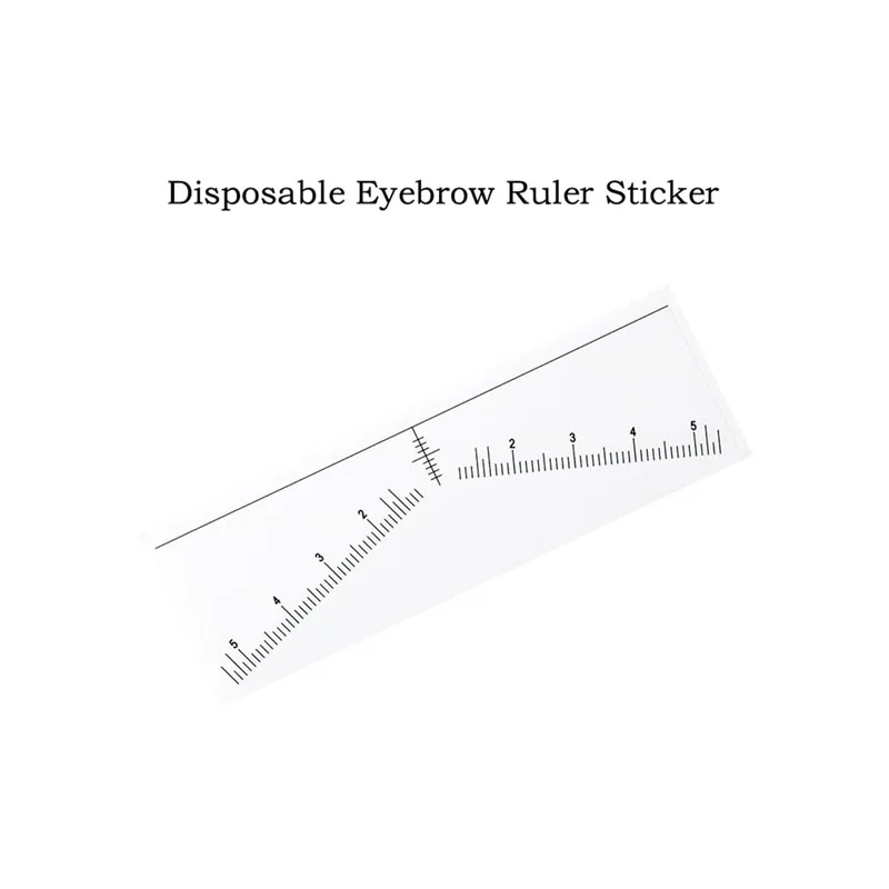 25/50pcs Microblading Eyebrow Stencil Sticker Brow Guide Eyebrow Shaping Tool PMU Makeup Accessories Supplies Brow Shape Tape