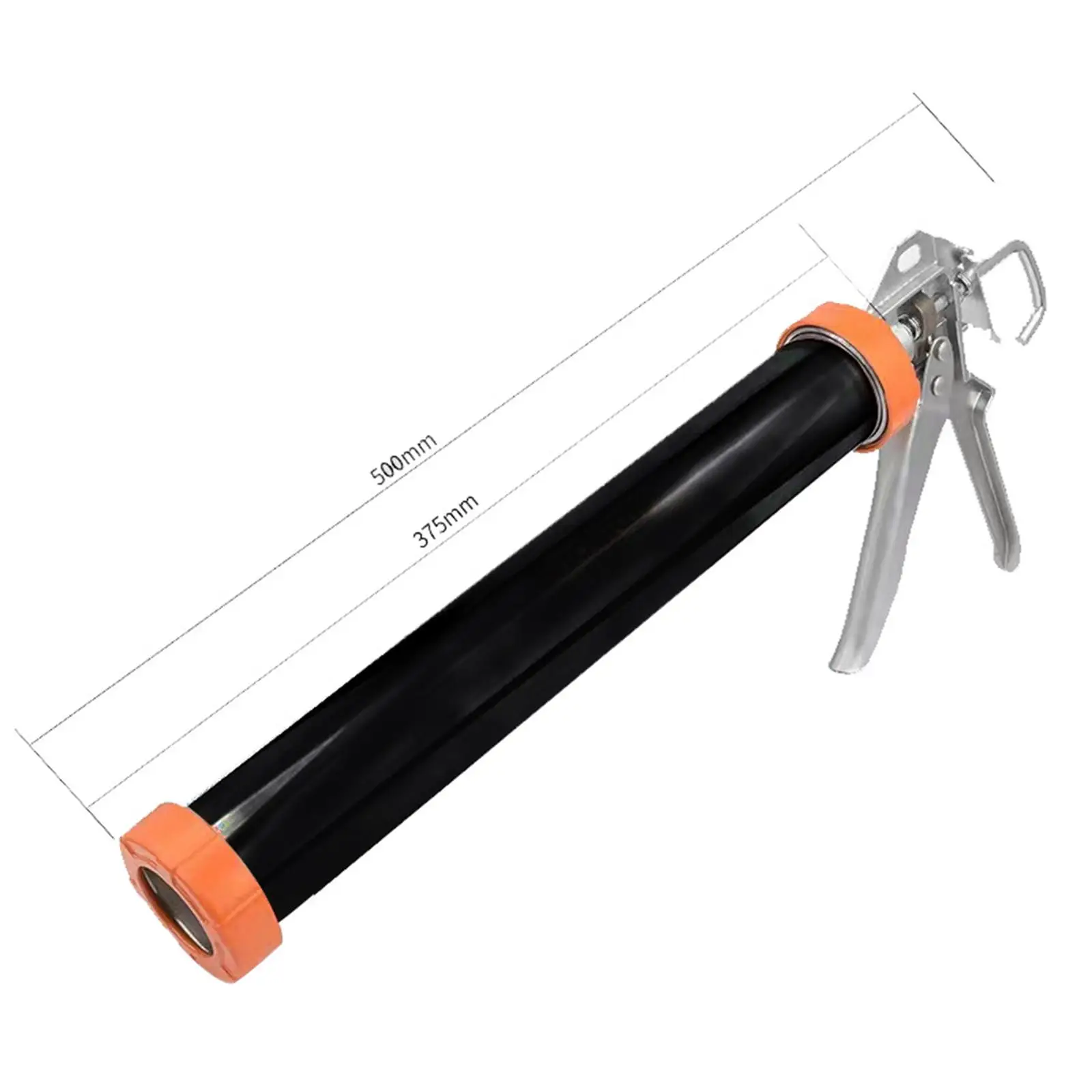 Handheld Caulking Tool Stainless Steel Sealant Applicator for Tile Joints Window Door Balcony Home Repair