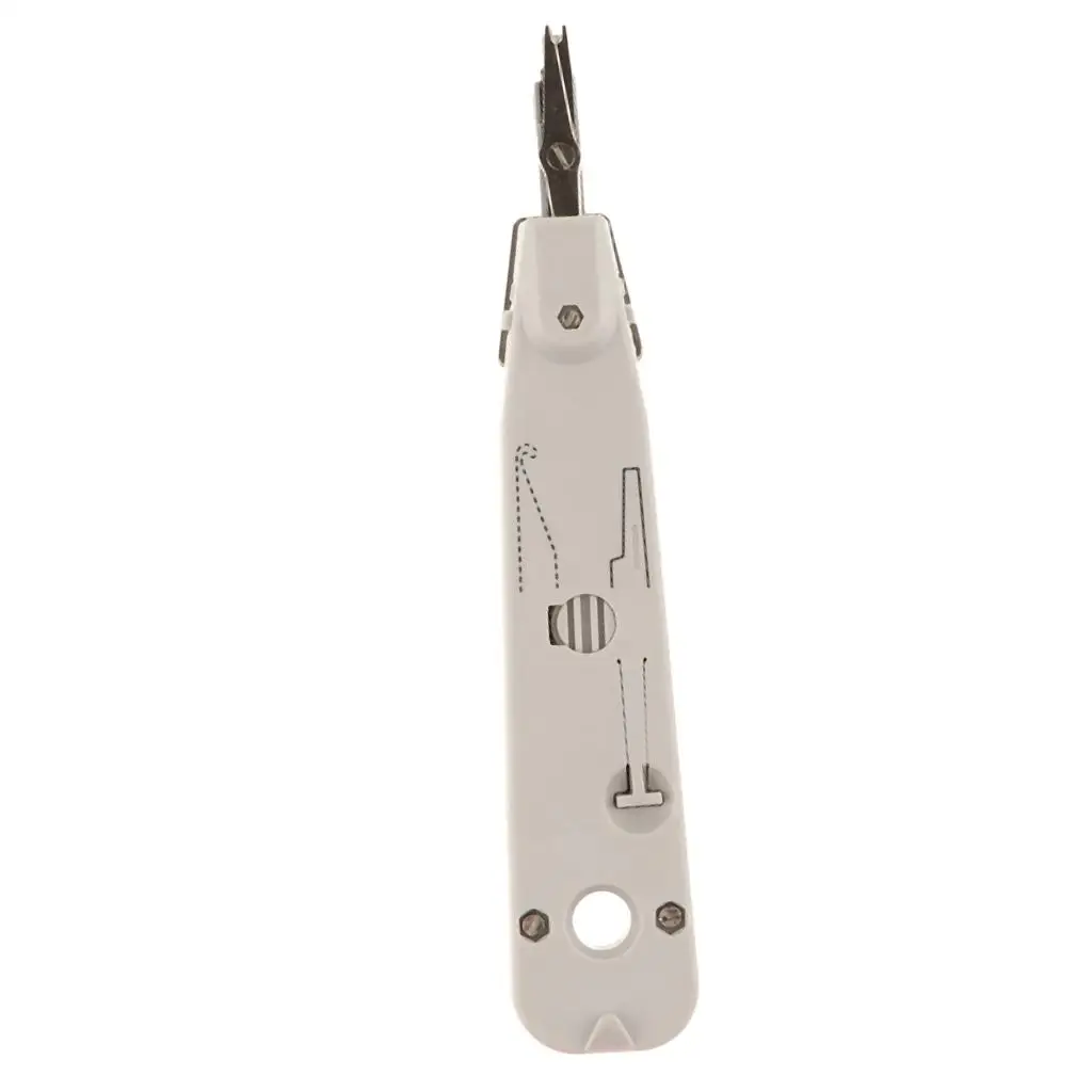 Telephone Impact Terminal IDC Insertion Hook Tool with Spare Peeling Machine for Network Cable and Module Maintenance