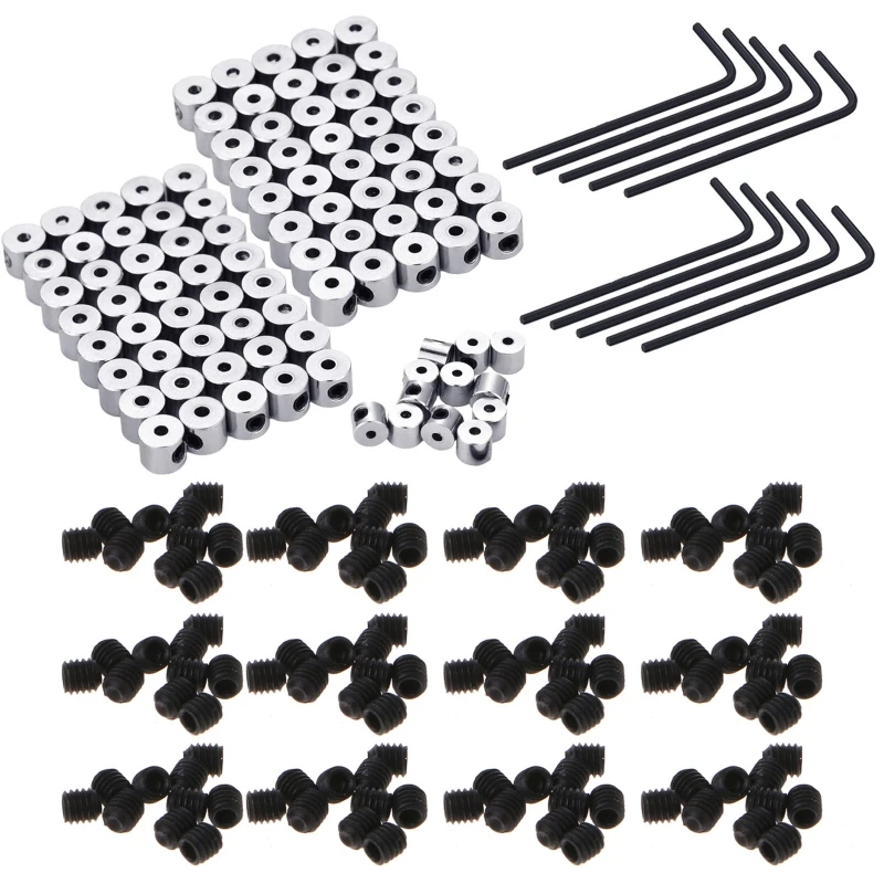 

100pcs Brooch Cap and Wrench Locking Pin Back Locking Pin Locking Buckle Pin