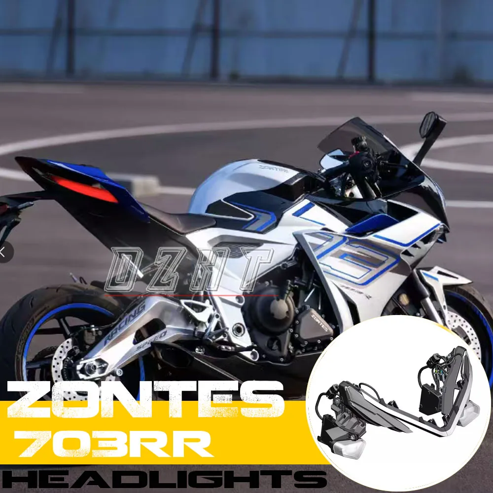 

FOR ZONTES 703RR Motorcycle Original Front Left And Right Headlight Daytime Running Light Bracket Drive Accessories