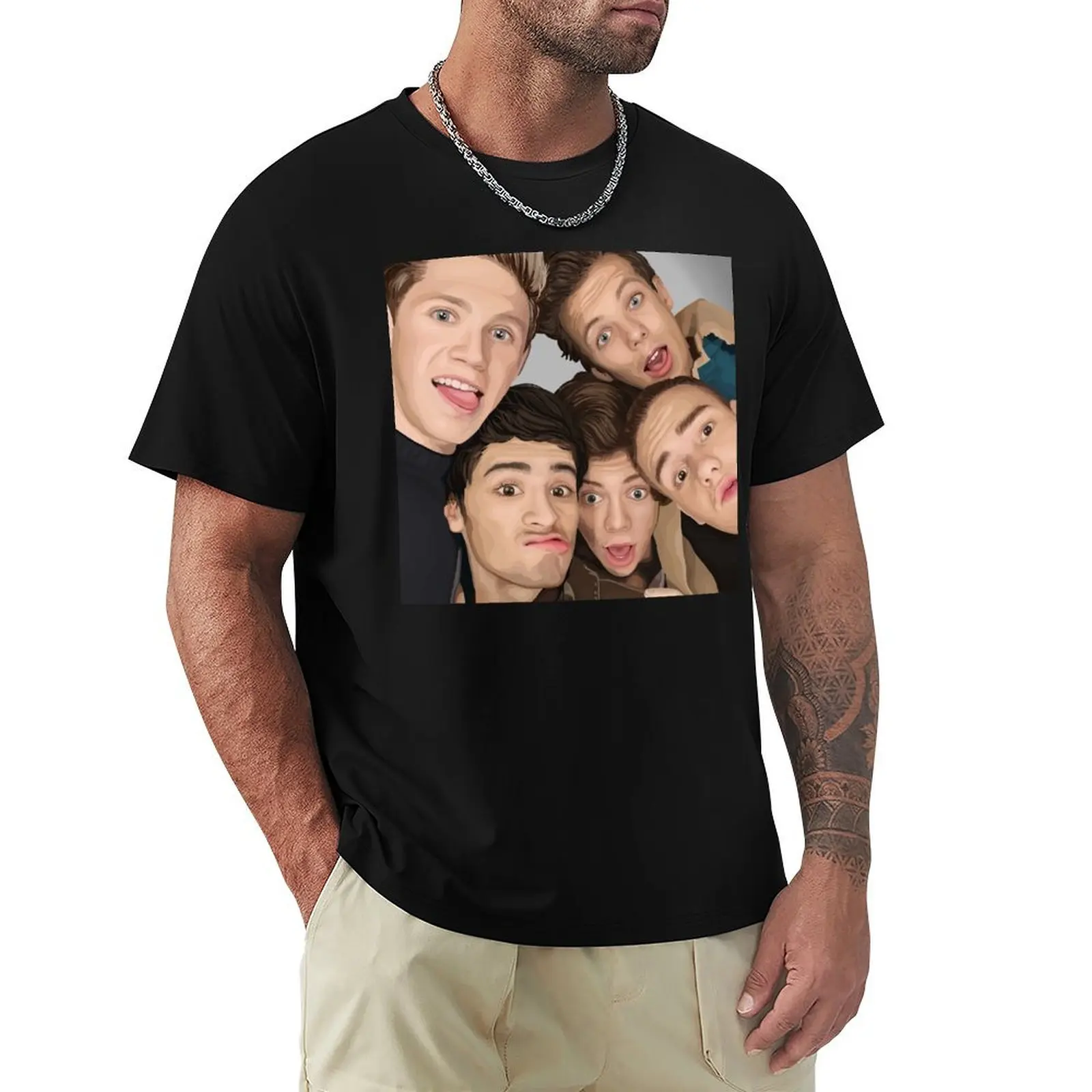 Direction T-Shirt Festival Casual Short Sleeve