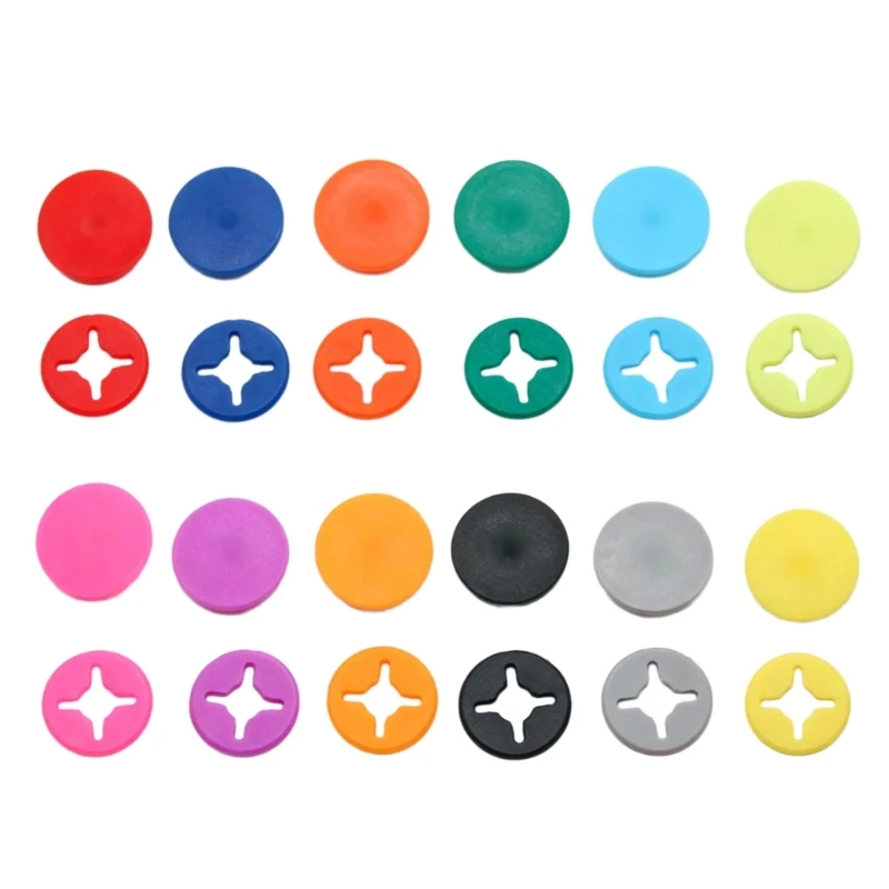 Race Bib Fasteners for Running Runners, 12-Piece No Pin Set with Assorted Color, Reusing ABS Bib Holder for Race Shirt 69HD
