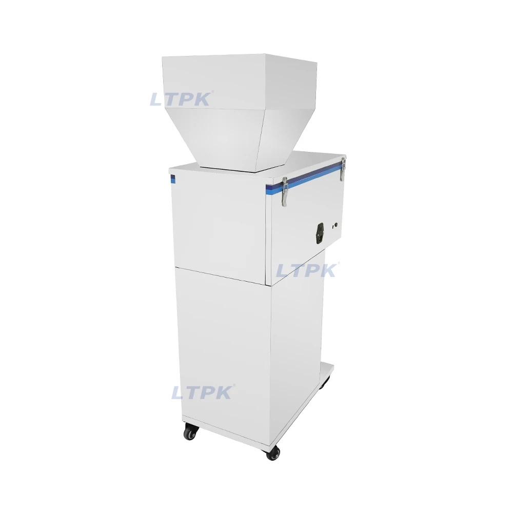 999g Semi Auto Powder Filling Machine Granular Powder Seeds Coffee Automatic Weighing Filling Packing Machine