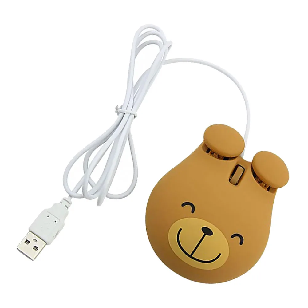 

Little Bear Wired Ergonomic Gaming Mouse Silent Scroll Wheel for Laptop Pc Office Work Game USB Computer Mice Mouse