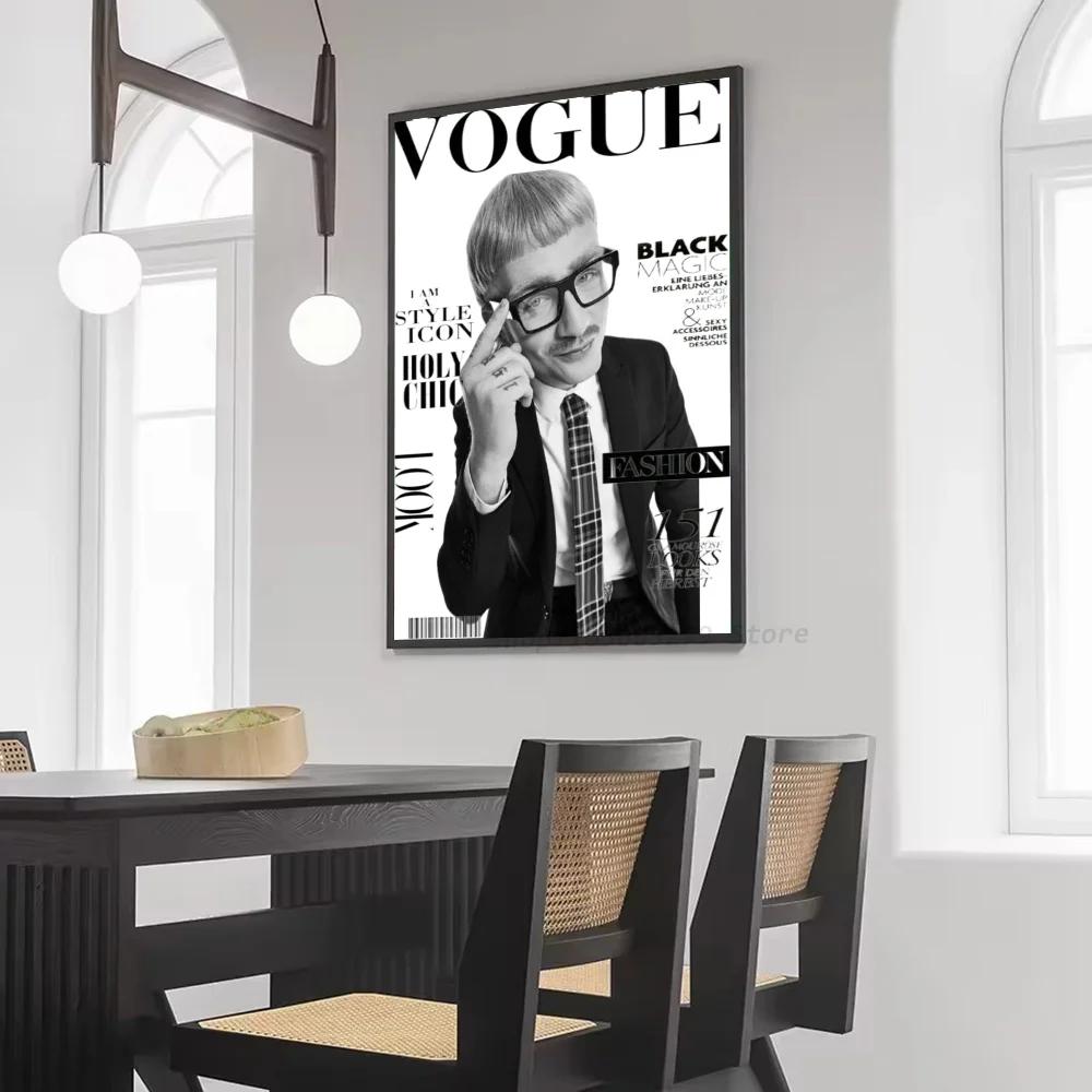 1 قطعة جوست كلاين المغني المشارك ذاتية اللصق الفن مقاوم للماء ورقة ملصق مقهى بار غرفة جدار ديكور #6