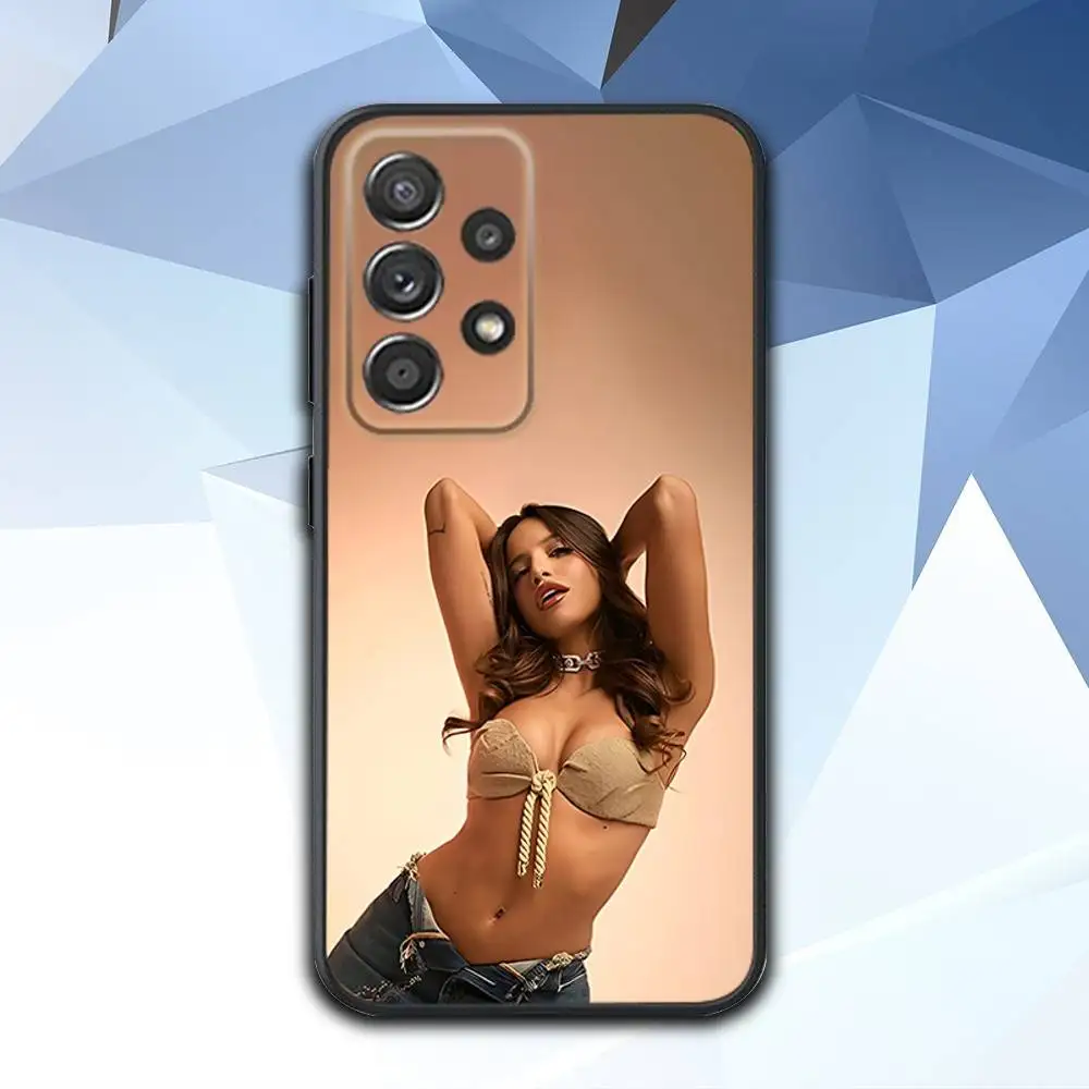 E-Emilia mp3 Singer Mernes Phone Case For Samsung S 25,24,23,22,30,21,10,9,Ultra,Plus,Lite,FE,4,5 G Soft Black Case