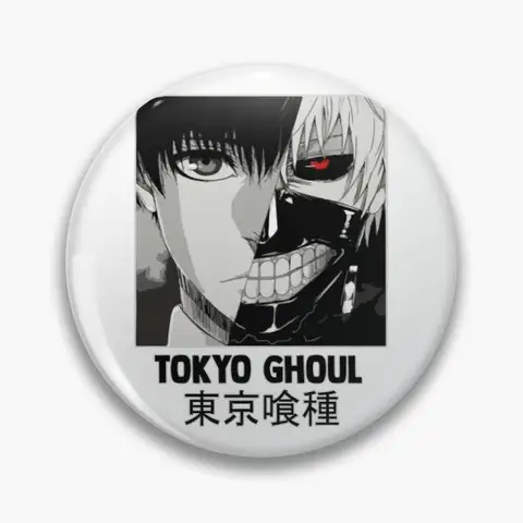 Tokyo Ghoul Ken Kaneki Hand Go Mjuk Knappnål Anpassningsbar Hatt Söt Krage Roliga Kvinnor Kläder Tecknad Kavajnål Kreativ Gåva 8 best sales Tokyo Ghoul-nål - №5
