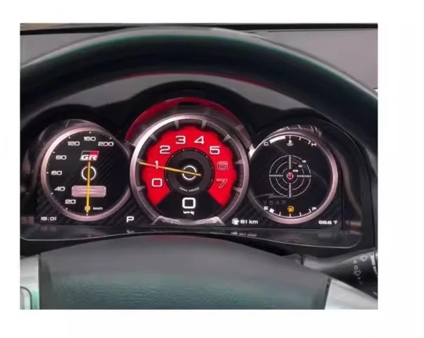 

YLD 12.3 Inch Luxury Plastic LCD Digital Cluster for Hilux Dashboard
