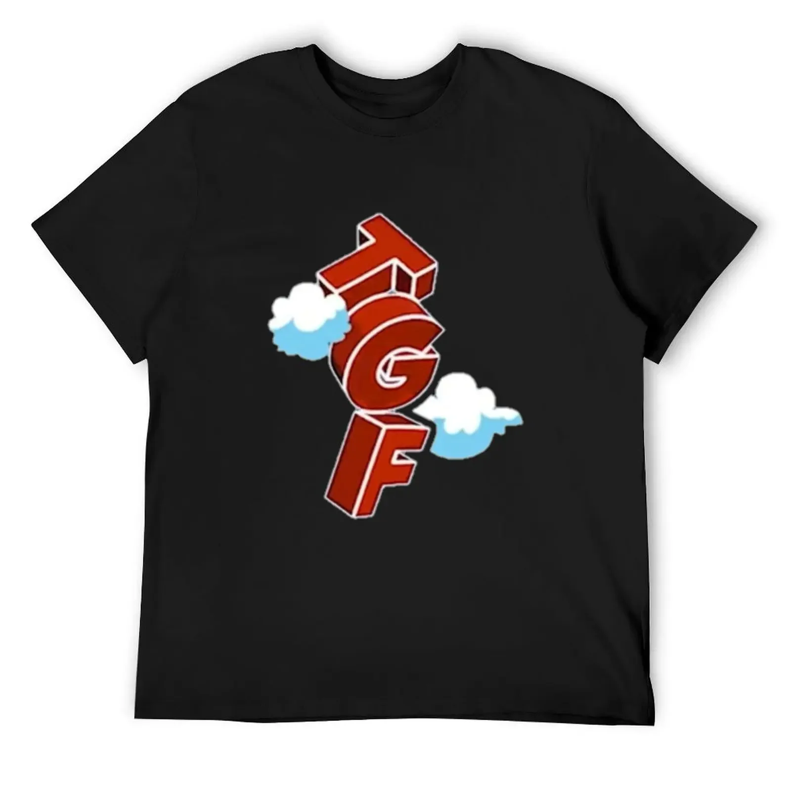 

TGFBRO TGF T-Shirt summer tops blanks mens vintage t shirts