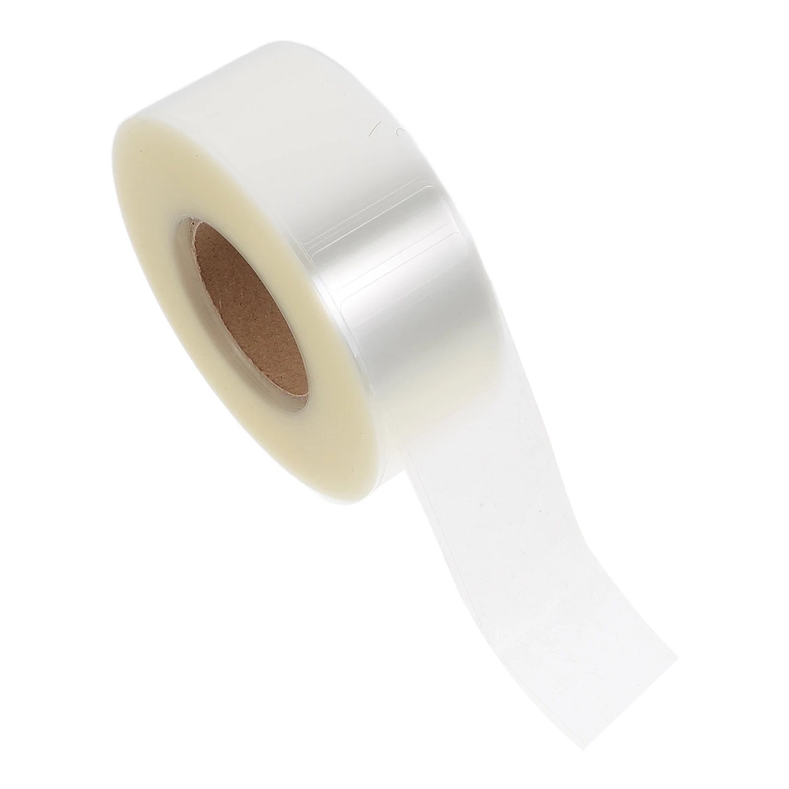 

Clear Transparent Stickers Rectangle Sealing Tags Protector Waterproof PVC Barcodes Labels for Libraries Offices