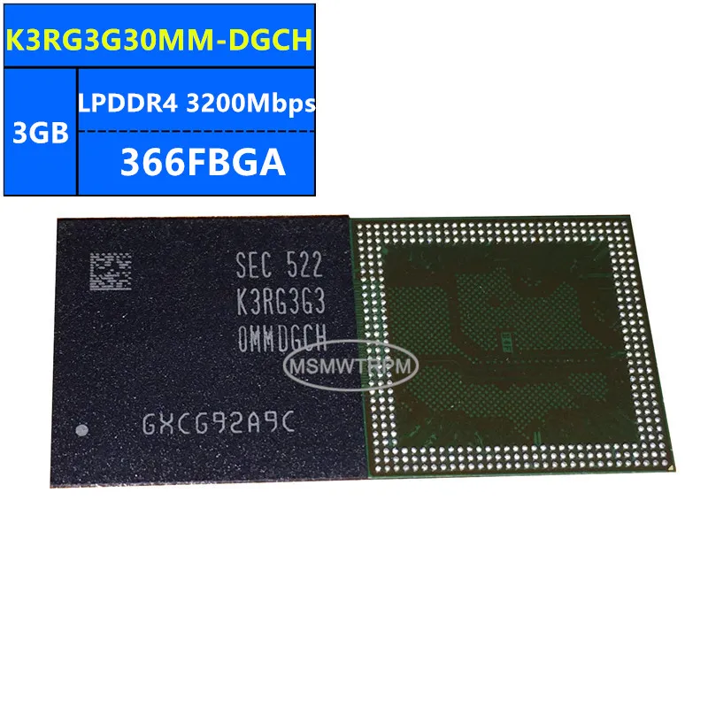 K3RG3G30MM-MGCH H9HKNNNDGUMUBR-NLE H9HKNNNDGUMUBR-NLH K3RG3G30MM-DGCH LPDDR4 3GB 3200Mbps 366FBGA 24Gb メモリチップIC集積回路