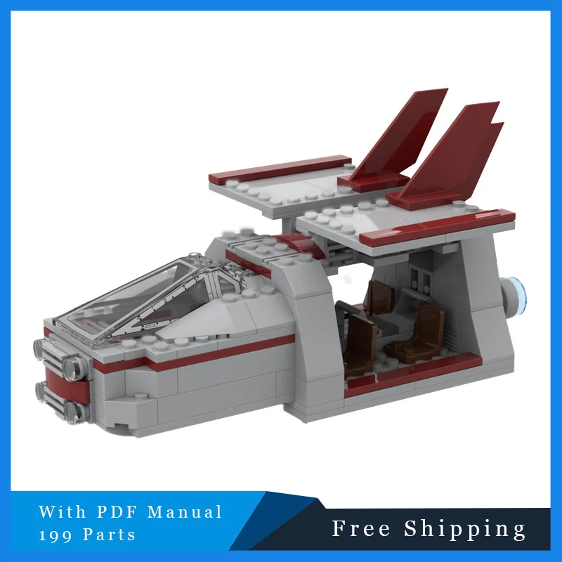 199-delige Star Battle-serie Cool verhuur ruimteschip bouwstenen modelset kinderen montagespeelgoed festival verrassing displaygeschenken