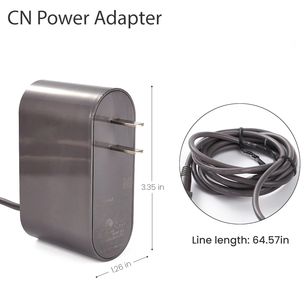 Adaptador de corriente para aspiradora inalámbrica Dyson Micro, 1,5 kg, SV21, Micro fuente de alimentación, 100-240v, enchufe de EE. UU., Reino Unido y UE