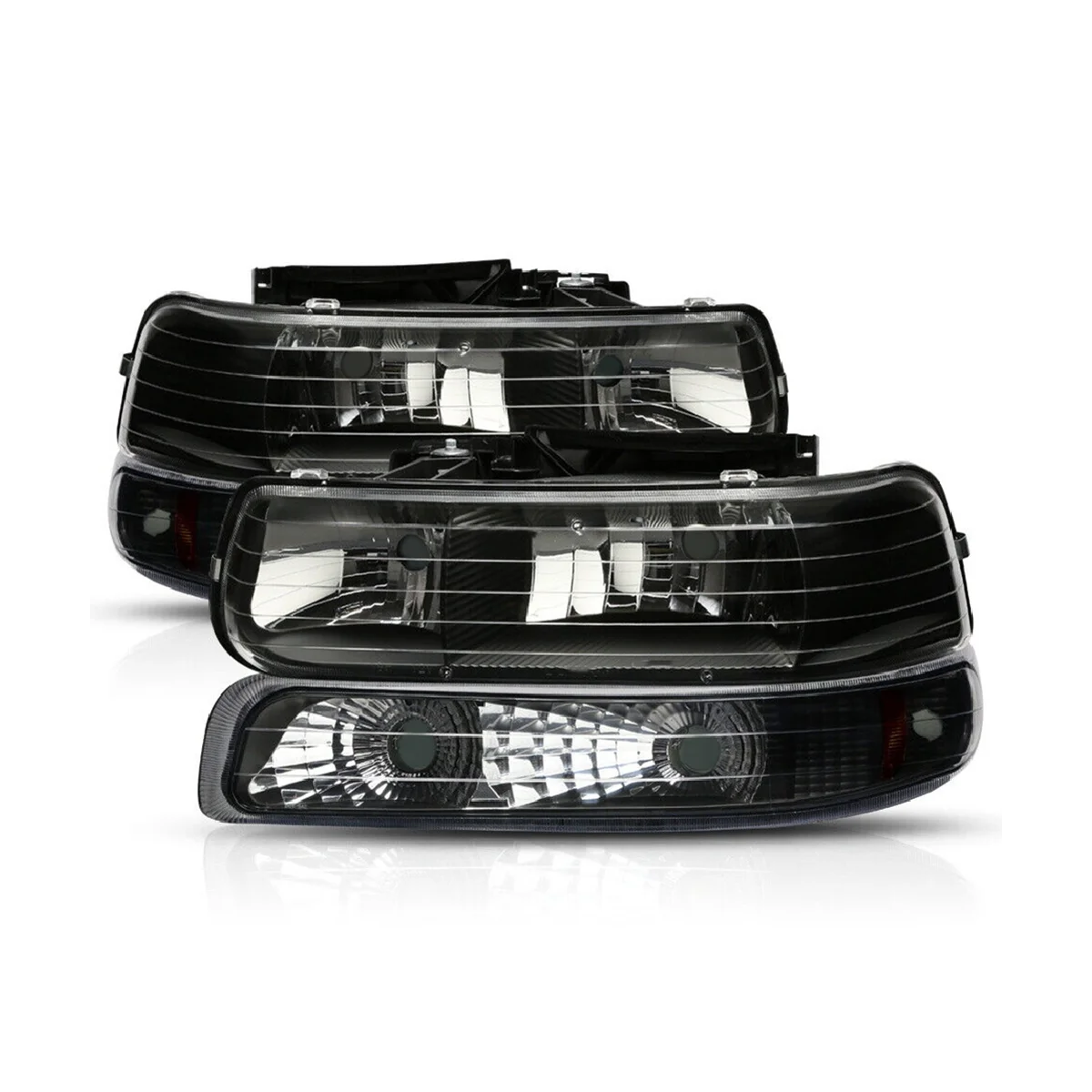 LED DRL Daytime Running Light Fog Lamp Driving Light Parking Lights HD Headlight for Chevrolet Silverado 99-02 GM2503187