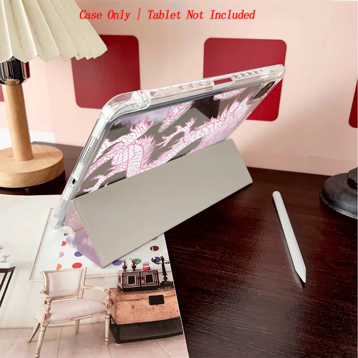 Slim Fit Premium TPU Tablet Cover, Shockproof Durable Lightweight Protective Case for iPad Samsung Huawei Honor Redmi Xiaomi