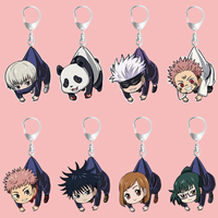 Anime Acrylic Keychain- Jujutsu Kaisen Cartoon Character Pendant, Suitable for Bags and Keys,cosplay gifts Perfect Gift for Fans