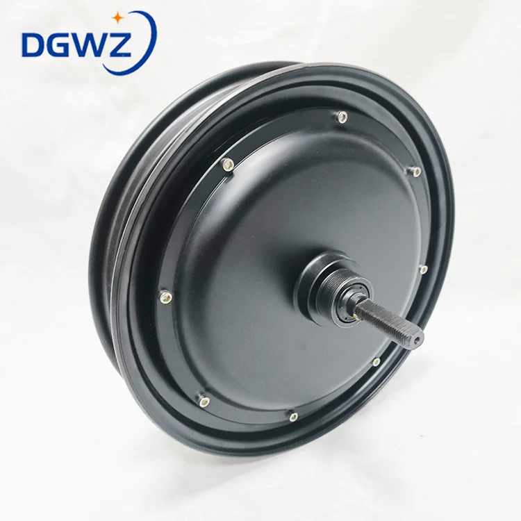 48v 60V 350w 14inch Brushless Electric Bike Bicycle Bldc Drum Brake Wheel Motorcycle Hub Motor