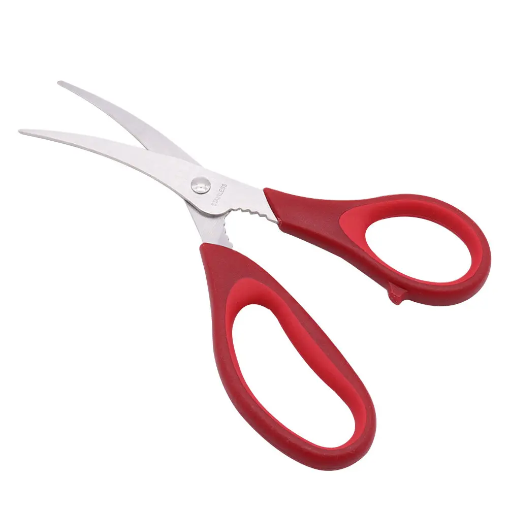

3Pcs Stainless Steel Kitchen Shears Heavy Duty Multipurpose Bone Scissors Poultry Scissors for Meat Bbq Seafood Lobster