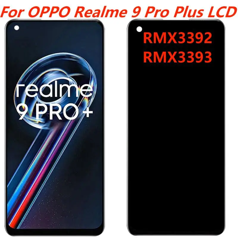 

Original 6.43" For OPPO Realme 9 Pro Plus RMX3392 LCD Display With Frame OPPO Realme 9 Pro+ LCD Touch Screen Digitizer Assemby